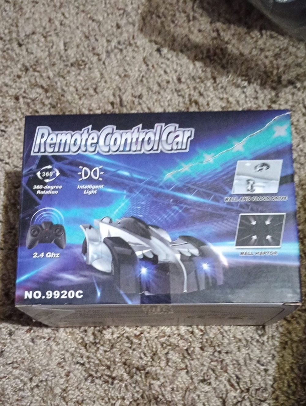 Remote Control Car - Silver/Black